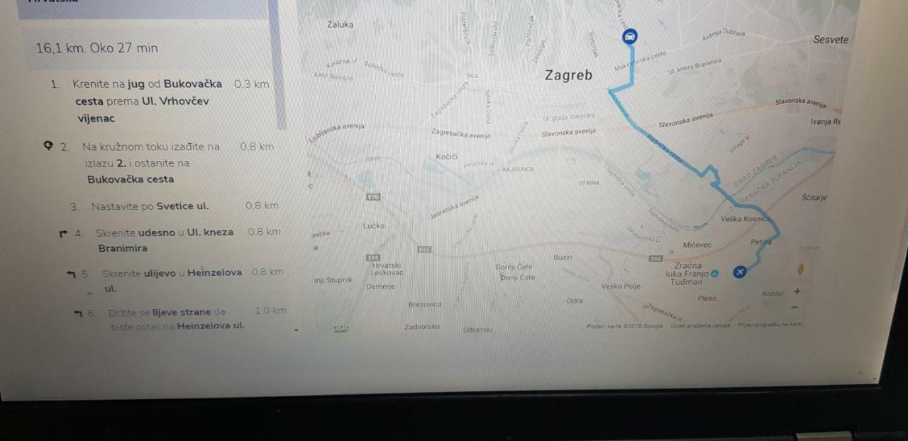 Apartman Maksimir Lux Zagreb-145M2 Exteriör bild